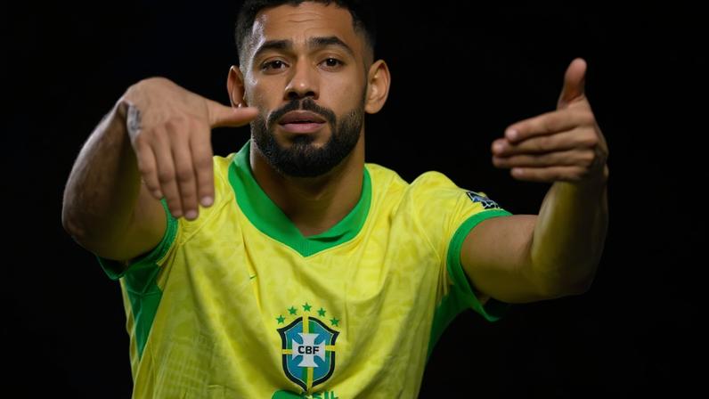 Jogador foi confirmado no Mundial após viver tempestades antes de vislumbrar o nascer do sol - (crédito: Rafael Ribeiro/CBF)