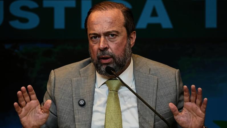 O ex-banqueiro citou um suposto financiamento da campanha de Silveira por uma vaga no Senado nas eleições de 2022 - (crédito: Tauan Alencar/MME)