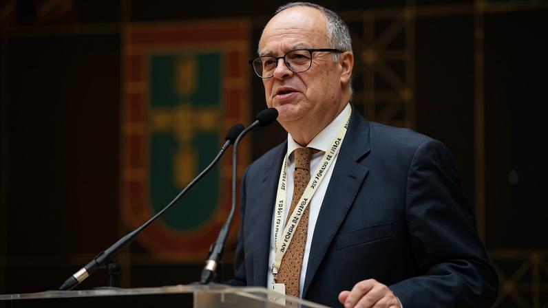 Vitalino Canas, presidente do Fórum de Integração Brasil Europa e professor da Faculdade de Direito da Universidade de Lisboa - (crédito: Divulgação/Líbia Florentino/FIBE)