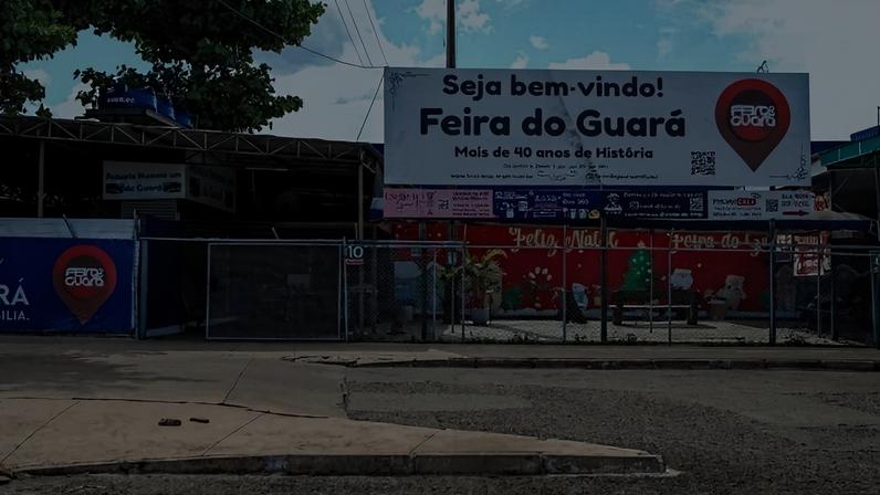 Feira do Guará tornou-se referência para moradores e visitantes, reunindo comércio popular, artesanato, produtos regionais e opções gastronômicas - (crédito: Divulgação/Agência Saúde-DF)