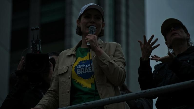 A ex-primeira-dama Michelle Bolsonaro atuava como presidente do PL Mulher, mas se afastou do cargo em dezembro de 2025 - (crédito: NELSON ALMEIDA / AFP)