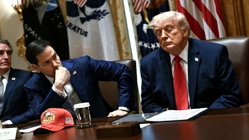 Trump disse que que cancelou os ataques previstos contra o Irã - (crédito: Kent NISHIMURA / AFP)