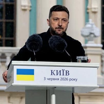 Ucrânia: Zelensky diz que eleições dividiriam país