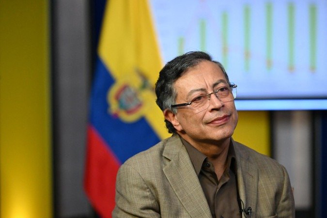 Petro tem sido um crítico ferrenho de Trump e bateu de frente com os governos de direita aliados a Washington na região - (crédito: RAUL ARBOLEDA / AFP)