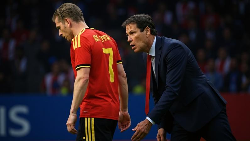 Kevin De Bruyne ainda é a principal esperança da geração dourada da Bélgica - (crédito: JOHN THYS / AFP)