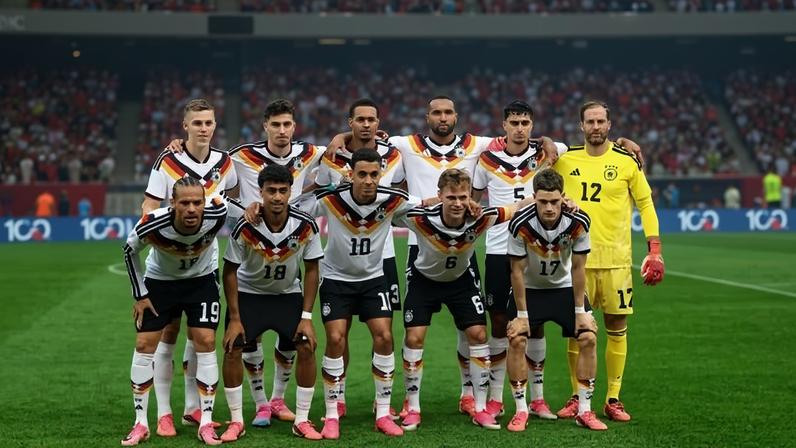 A Seleção Alemã será uma das estreantes de domingo (14/6) na Copa do Mundo de 2026 - (crédito: KAMIL KRZACZYNSKI / AFP)