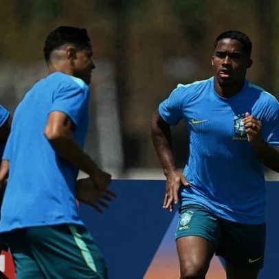 Ancelotti reavalia ataque após estreia; Endrick não foi escalado