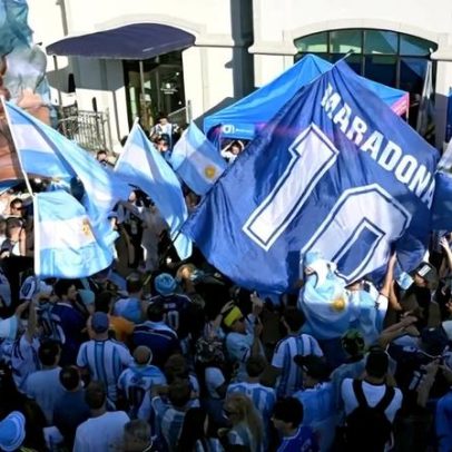 Argentina estreia na Copa do Mundo com apoio da torcida