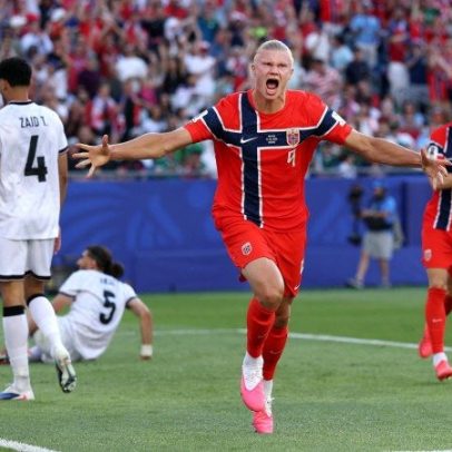 Haaland brilha e Noruega vence Iraque por 4 a 1 na estreia da Copa