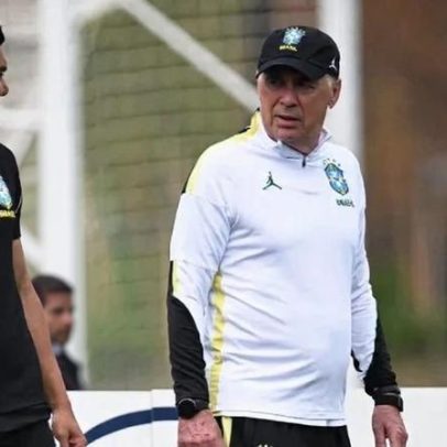 Ancelotti utiliza 14ª escalação diferente no Brasil