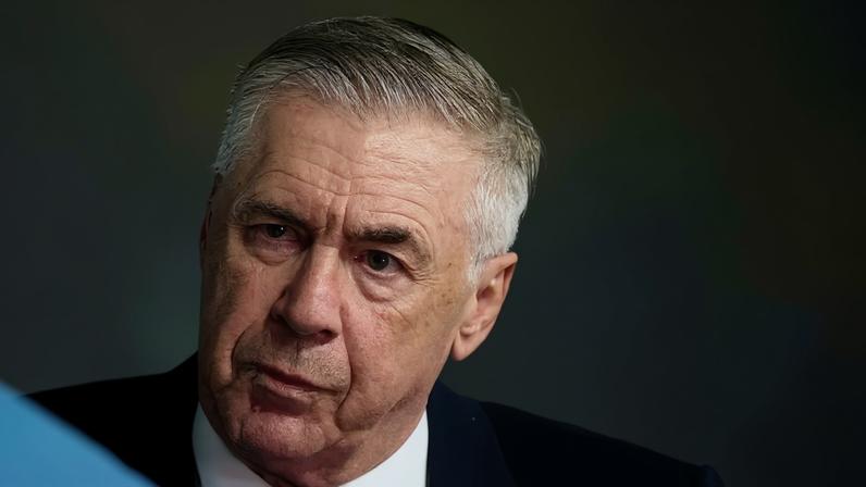 Ancelotti conta com a ajuda da psicóloga Marisa Santiago para tratar as emoções do grupo no torneio e deixou a partida contra o Haiti satisfeito com a evolução na partida - (crédito: CHARLY TRIBALLEAU / AFP)