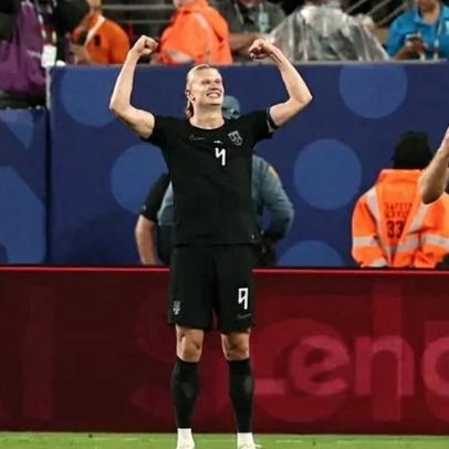 Noruega vence jogo de luxo com Haaland marcando dois gols