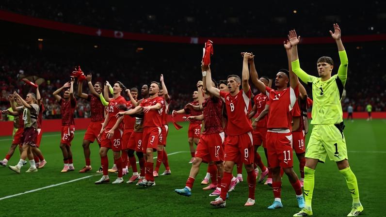 Jogo Suíça e Canadá - (crédito: ALEX GRIMM / GETTY IMAGES NORTH AMERICA / Getty Images via AFP)