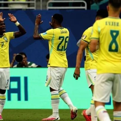 Vini Jr. brilha na Flórida; Brasil lidera a Copa