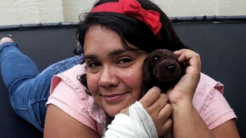 Amanda Maria Souza de Oliveira se passava por uma adolescente de 14 anos quando foi acolhida pelo Projeto ComPaixão em 2017 - (crédito: Reprodução/Redes Sociais)