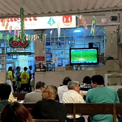Gastronomia e futebol animam torcedores brasileiros em Beirute