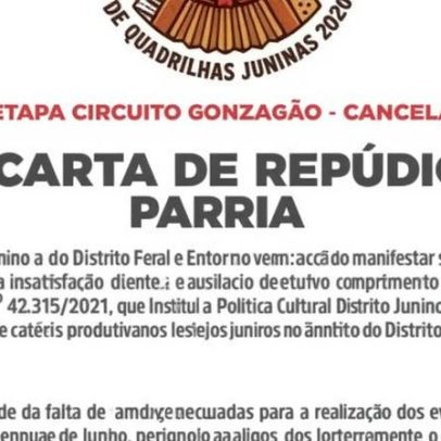 Circuito Junino Gonzagão é cancelado por falta de recursos