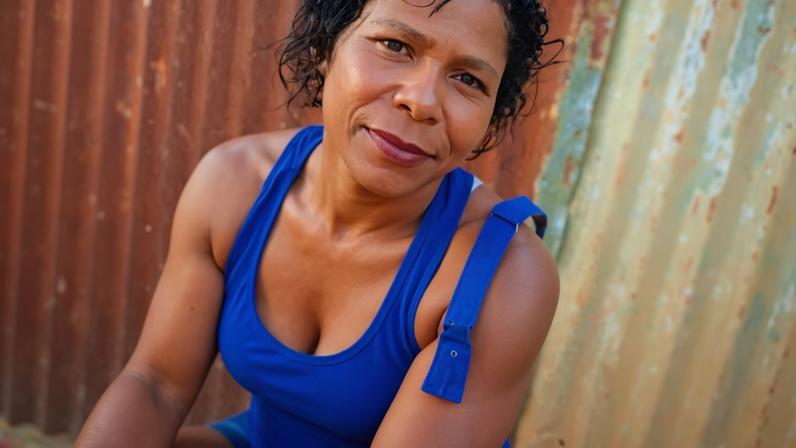 Foto da vítima do incêndio Gilzete Borges, de 49 anos. - (crédito: Material cedido ao Correio)