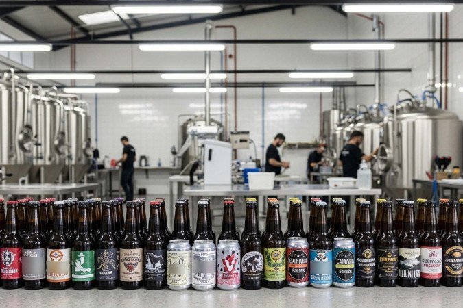 O segmento de fabricação de cervejas e chope no Distrito Federal encerrou o ano passado com apenas 56 empregos formais, uma queda de 47,17% em relação a 2024 - (crédito: Flow)