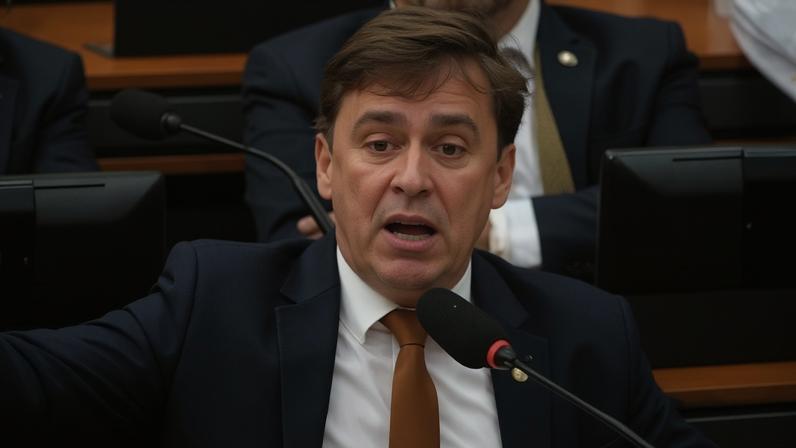 Nikolas respondeu críticas na Comissão de Constituição e Justiça e de Cidadania da Câmara - (crédito: Reprodução/TV Câmara)