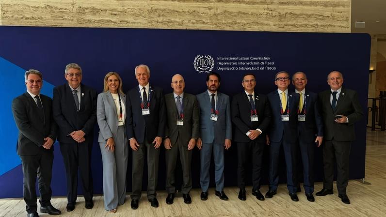 Delegação da CNC: encontro reuniu representantes de 187 países - (crédito: Divulgação/CNC)