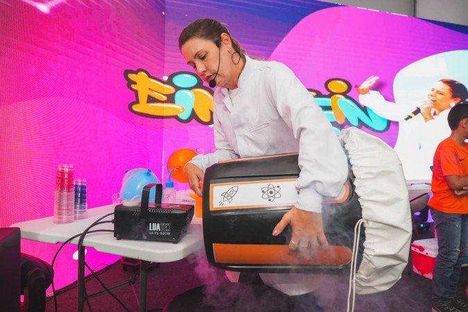 Com passagens por diversas RAs do Distrito Federal, o Ciência na Estrada fortalece a popularização científica e amplia oportunidades de contato com áreas estratégicas para o futuro - (crédito: Divulgação/Secti-DF)