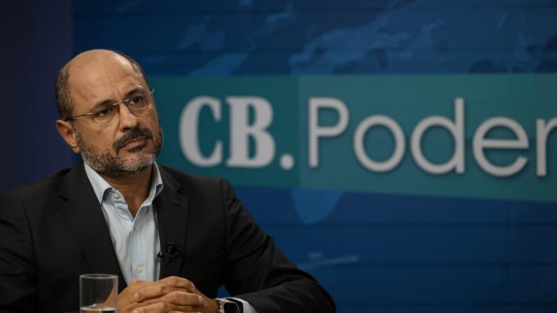 17/06/2026. Ed Alves/CB/D.A Press. Cidades. CB Poder recebe Alexandre Garcia, diretor da Opinião Inteligência Política. - (crédito: Ed Alves/CB/D.A Press)
