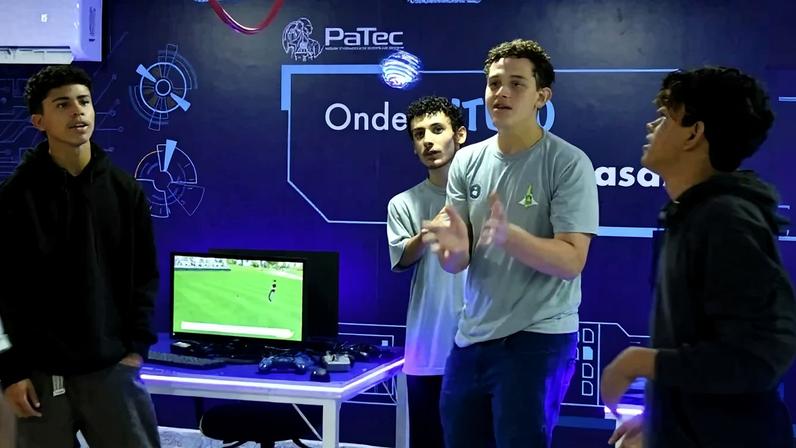 Projeto Parque Tecnológico de Robótica de Brasília (PaTec) atende a alunos da Estrutural
