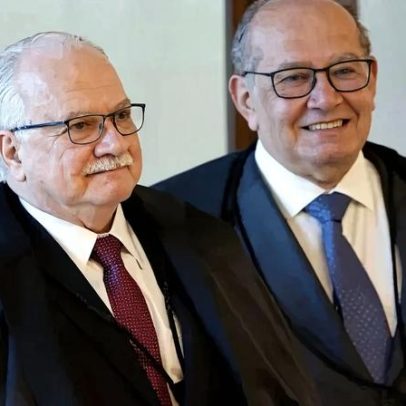 Fachin homenageia Gilmar Mendes pelos 24 anos de atuação no STF
