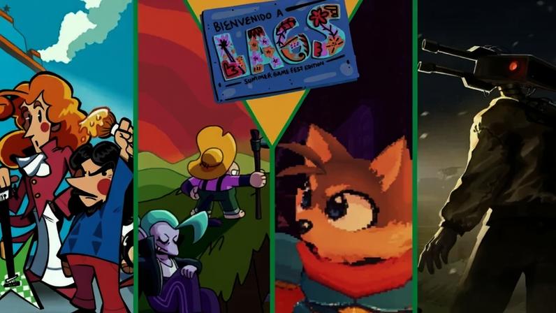 Vários jogos chamaram a atenção dentro do evento digital. - (crédito: Reprodução/Latin America Games Showcase)