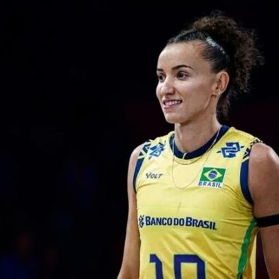 Gabi sofre desconforto lombar e desiste da 3ª etapa da Liga das Nações de Vôlei