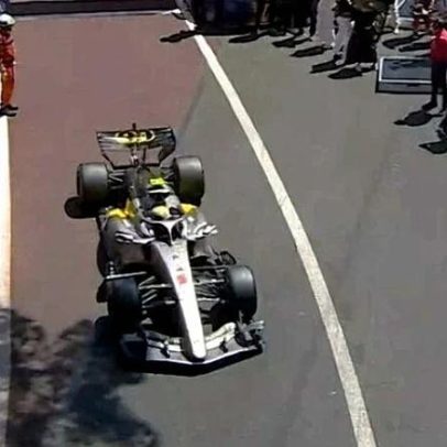 Bortoleto tem falha na saída dos boxes no GP de Mônaco