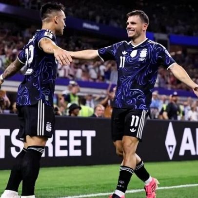 Argentina vence a Jordânia e fecha primeira fase com 100% de aproveitamento