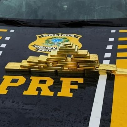 PRF apreende barras de ouro avaliadas em R$ 10 milhões na TI Yanomami