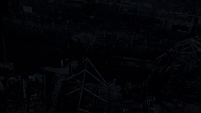 Imagem mostram danos de incêndio na República Dominicana - (crédito: Reprodução/Twitter/X/@CualMejia)