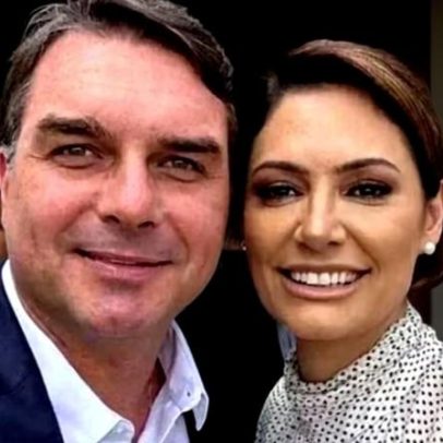 Flávio Bolsonaro diz que briga com Michelle é coisa do passado