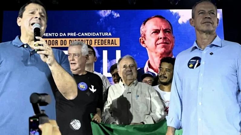 PSB lança dois ex-governadores, Rodrigo Rollemberg e Cristovam Buarque, como pré-candidatos à Câmara dos Deputados - (crédito: Carlos Vieira/CB/DA Press)