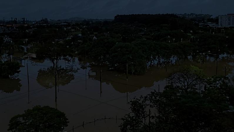 Eventos extremos, como as enchentes ocorridas no Rio Grande do Sul, podem voltar a acontecer - (crédito: AGEU KEHRWALD )