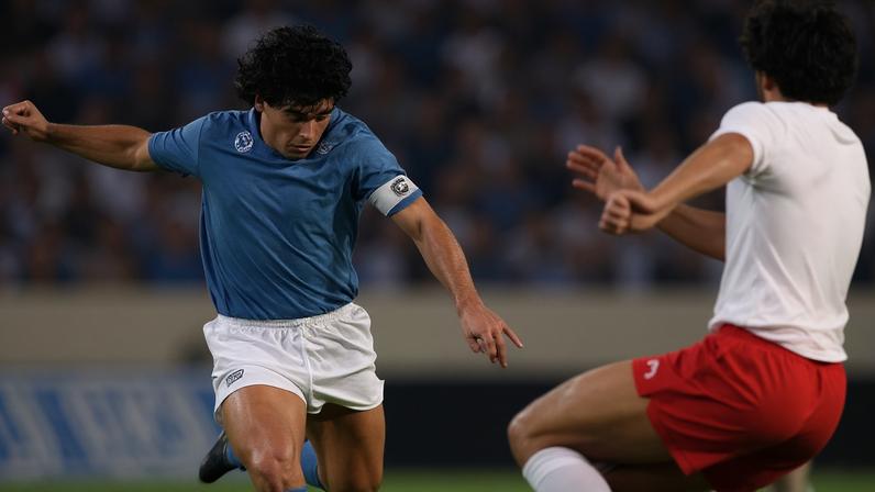 Nesta segunda-feira (22/6), um dos gols mais polêmicos e históricos do futebol completa 40 anos - (crédito: Bon Ishikawa/AFP)