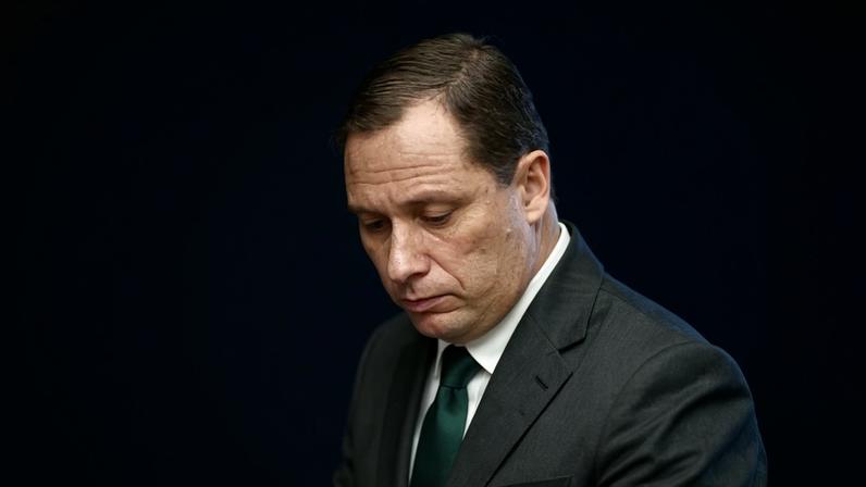 Mauro Cid, ex-ajudante de ordens de Jair Bolsonaro - (crédito: Evaristo Sa/AFP)