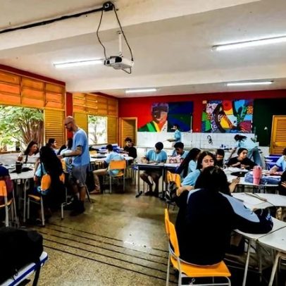Oficina em escola pública destaca arte e sustentabilidade