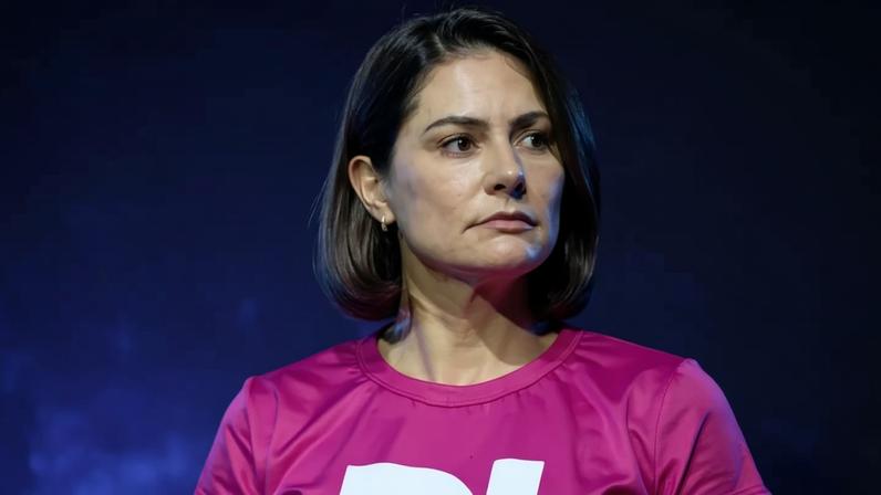 Texto de Flávio foi divulgado após Michelle publicar vídeos em que diz ter sido maltratada e humilhada - (crédito: Minervino Júnior/CB/D.A Press e Divulgação/PL)