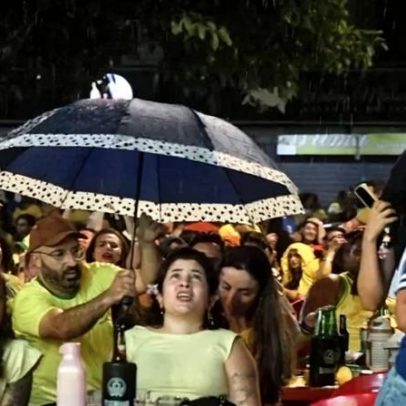 Chuva atinge parte do DF durante Brasil x Escócia