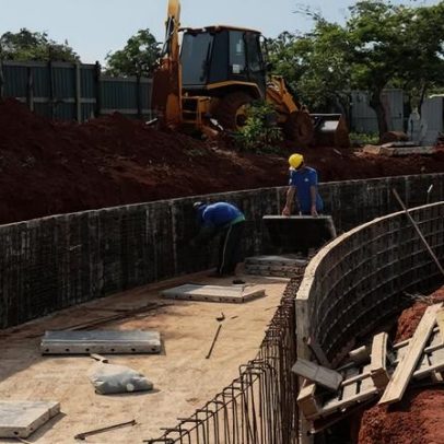Piscina com ondas do Parque da Cidade entra em nova etapa de obras após 30 anos