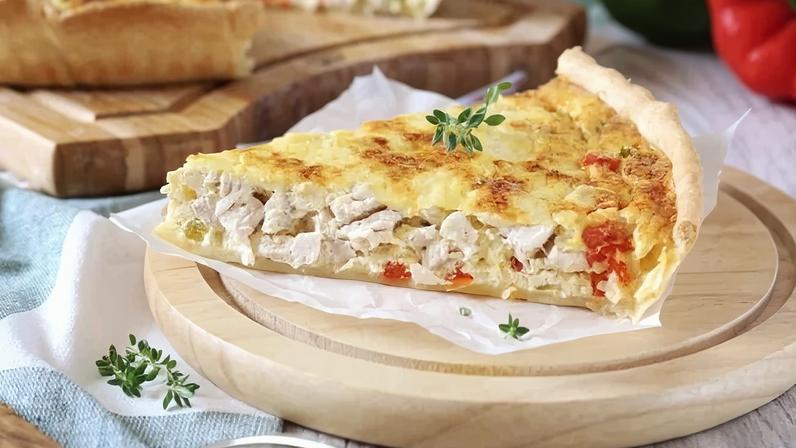 Quiche proteica de frango com palmito (Imagem: photosimysia | Shutterstock) - (crédito: EdiCase)