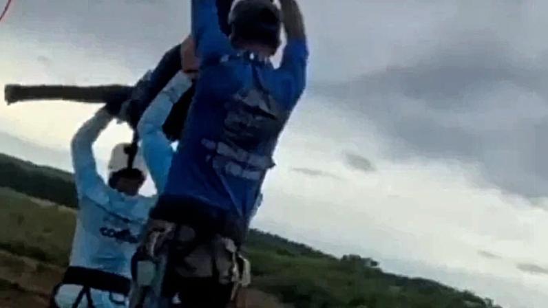 Morte salto sem corda - (crédito: Reprodução/Redes Sociais)