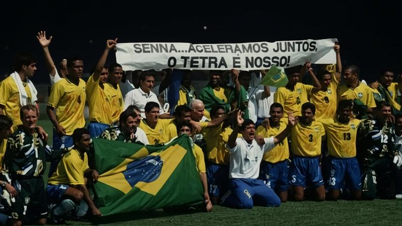 O piloto se tornou uma inspiração para a Seleção Brasileira durante a campanha do tetracampeonato mundial