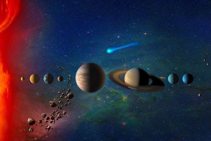 Terra pode ter recebido ingredientes da vida sem ajuda externa - (crédito: NASA/JPL-Caltech)