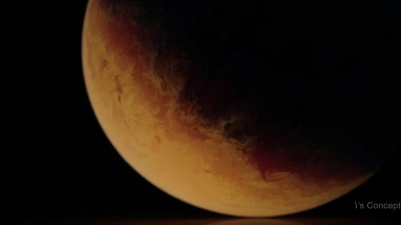 O planeta gasoso tem cerca de quatro vezes a massa de Júpiter e vive por um dos percursos mais extremos do espaço - (crédito: Divulgação/NASA)