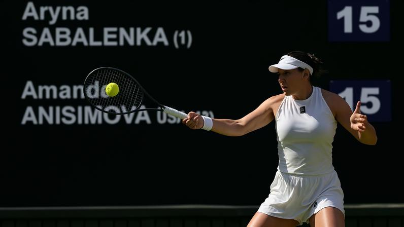 A tenista Aryna Sabalenka, da Bielorrússia - (crédito: Glyn Kirk/AFP)